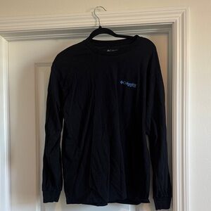 Columbia Men's Black Long Sleeve Tee